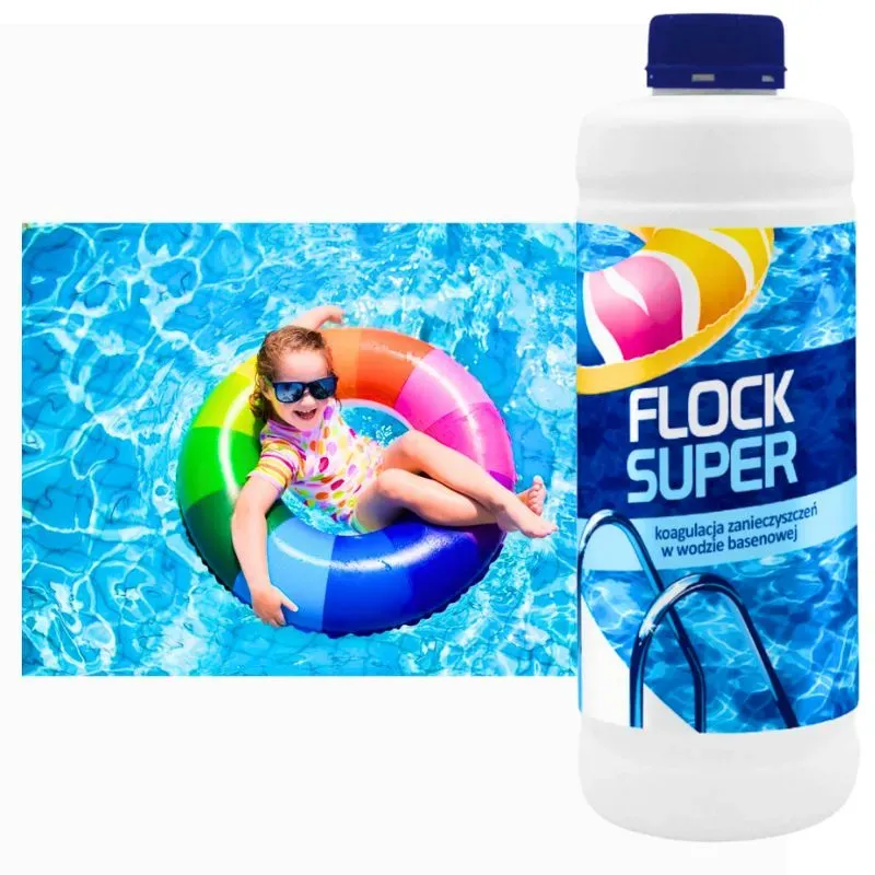 Flock Super Koagulant 1L Gamix -  Uzyskaj Czystość Wody w Basenie.