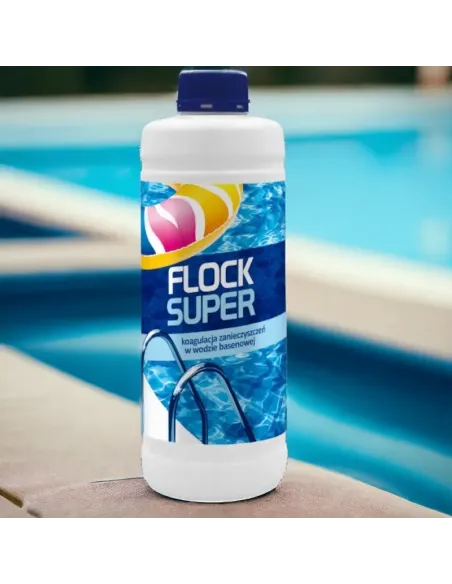 Flock Super Koagulant 1L Gamix -  Uzyskaj Czystość Wody w Basenie.