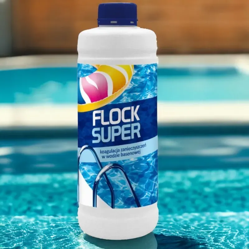 Flock Super Koagulant 1L Gamix -  Uzyskaj Czystość Wody w Basenie.