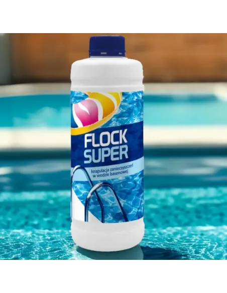 Flock Super Koagulant 1L Gamix -  Uzyskaj Czystość Wody w Basenie.