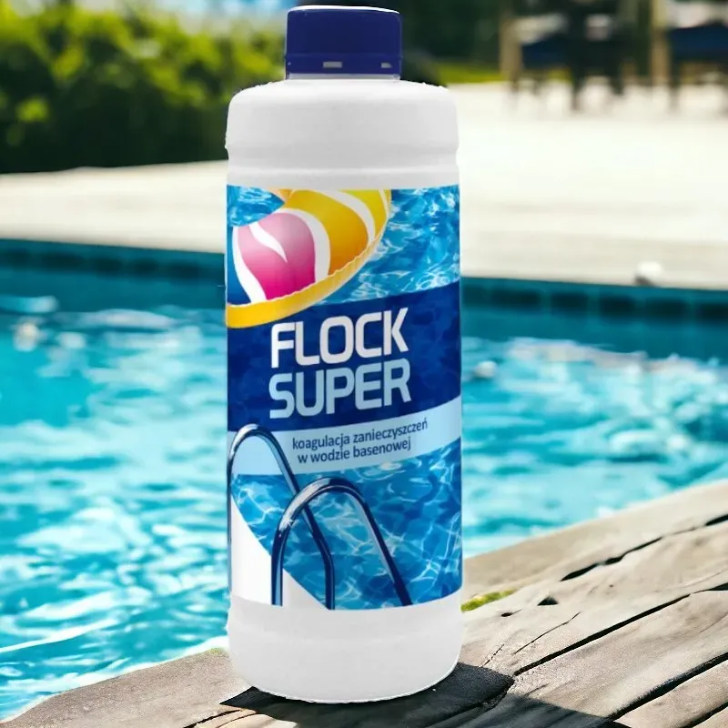 Flock Super Koagulant 1L Gamix -  Uzyskaj Czystość Wody w Basenie.