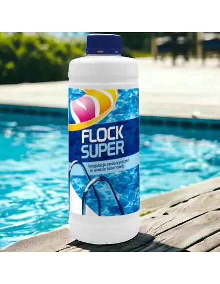 Flock Super Koagulant 1L Gamix -  Uzyskaj Czystość Wody w Basenie.