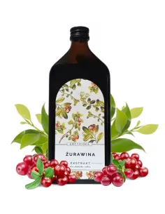 ARCYZIOŁA Żurawina 100% ekstrakt z soku 500ml