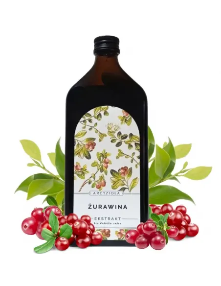 ARCYZIOŁA Żurawina 100% ekstrakt z soku 500ml