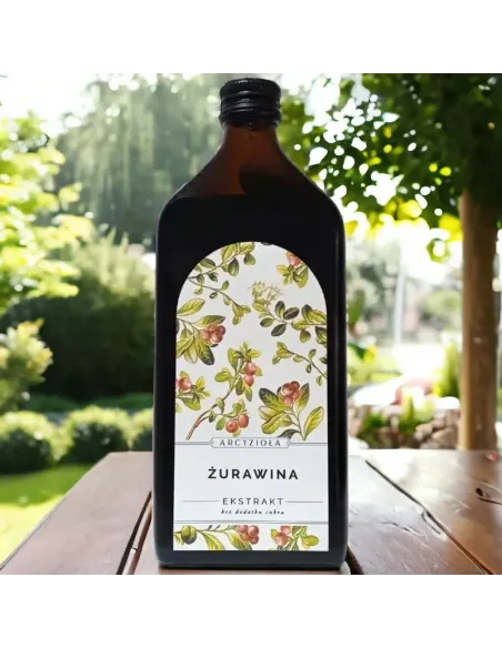 Arycyzioła - ŻURAWINA 500ml: Naturalny Ekstrakt dla Twojego Zdrowia