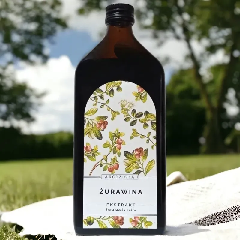 Arycyzioła - ŻURAWINA 500ml: Naturalny Ekstrakt dla Twojego Zdrowia