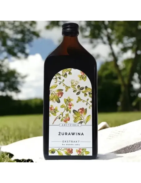 Arycyzioła - ŻURAWINA 500ml: Naturalny Ekstrakt dla Twojego Zdrowia