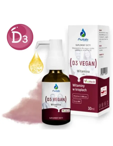 Naturalna Witamina D3 VEGAN 1000 IU - Zdrowie z Mocy Alg Morskich