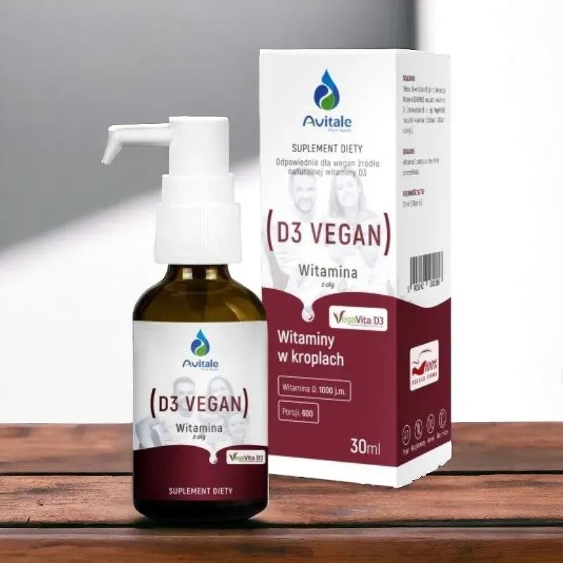 Naturalna Witamina D3 VEGAN 1000 IU - Zdrowie z Mocy Alg Morskich