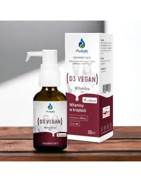 Naturalna Witamina D3 VEGAN 1000 IU - Zdrowie z Mocy Alg Morskich