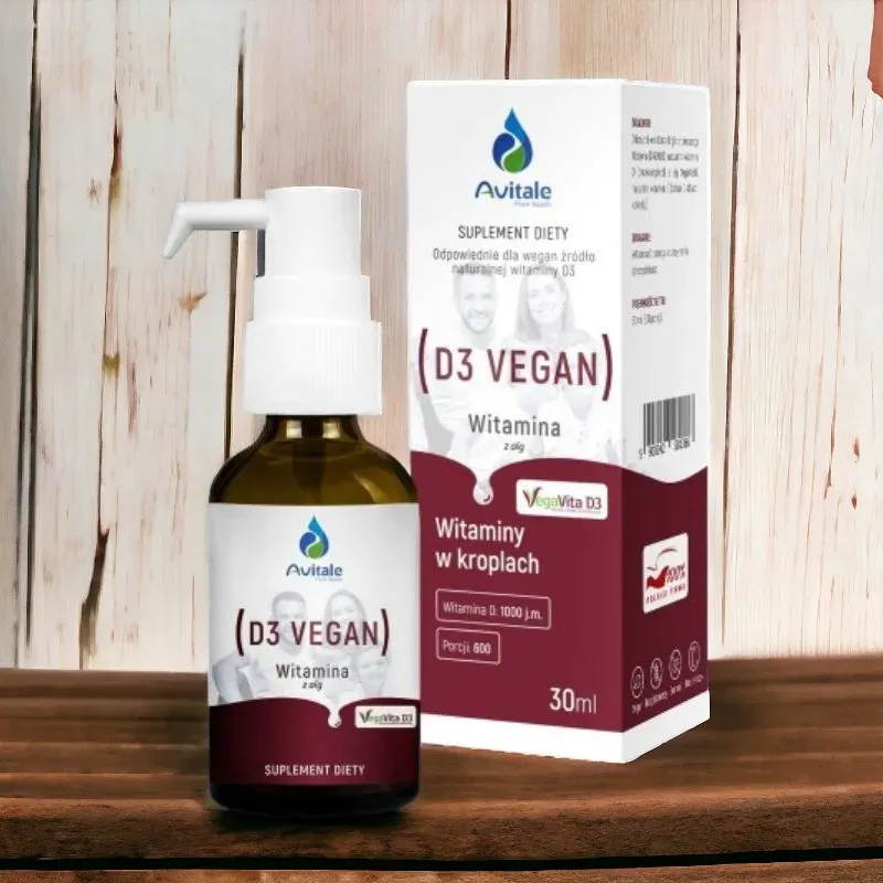 Naturalna Witamina D3 VEGAN 1000 IU - Zdrowie z Mocy Alg Morskich