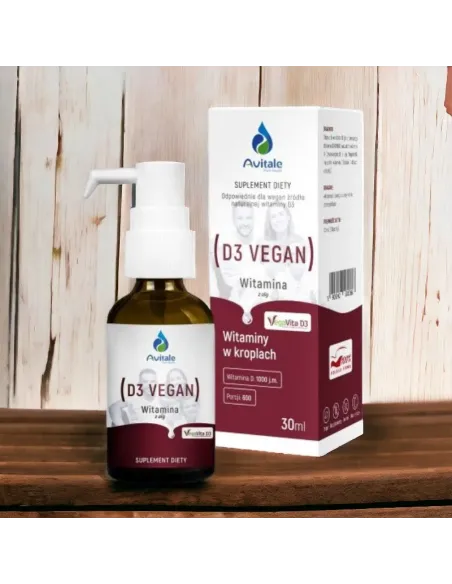 Naturalna Witamina D3 VEGAN 1000 IU - Zdrowie z Mocy Alg Morskich