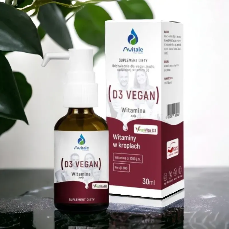 Naturalna Witamina D3 VEGAN 1000 IU - Zdrowie z Mocy Alg Morskich