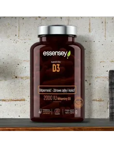 Essensey Witamina D3 - Wsparcie dla Kości, Mięśni i Odporności 2