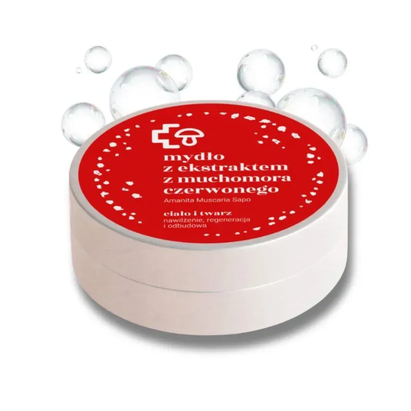 Mydło z Ekstraktem z Muchomora Czerwonego Molpharmy 🍄 |Ochrona Skóry