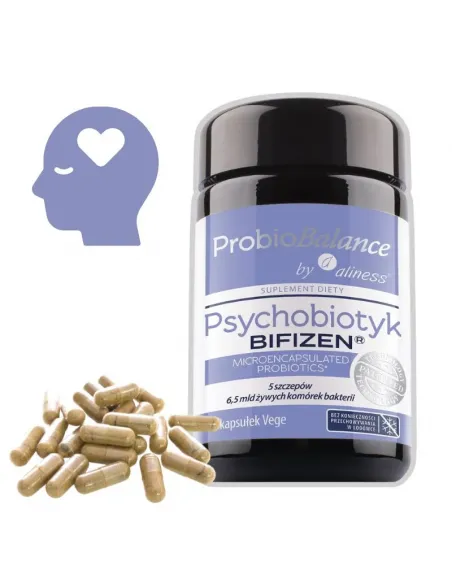 Aliness ProbioBALANCE Psychobiotyk BIFIZEN 30 kapsułek - Suplement Diety