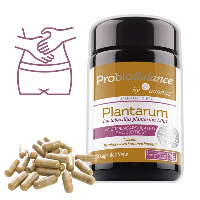 Aliness ProbioBALANCE Lactobacillus plantarum 10 mld x 30 kapsułek