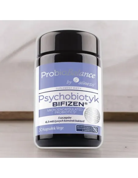 Aliness ProbioBALANCE Psychobiotyk BIFIZEN 30 kapsułek - Suplement Diety