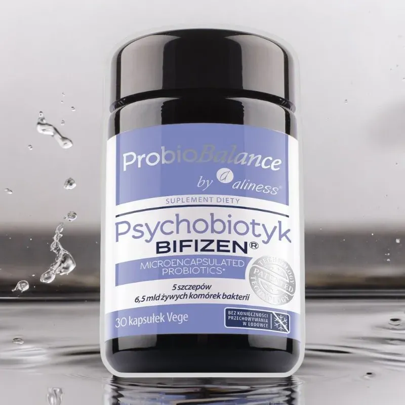 Aliness ProbioBALANCE Psychobiotyk BIFIZEN 30 kapsułek - Suplement Diety