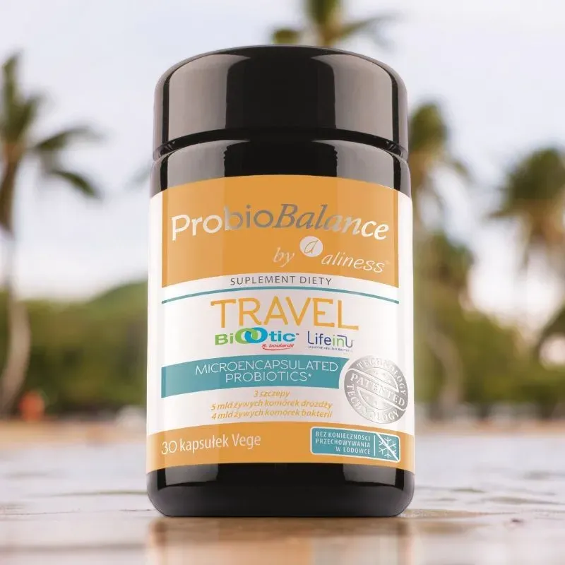 Aliness ProbioBALANCE TRAVEL  - Suplement Diety dla Podróżujących