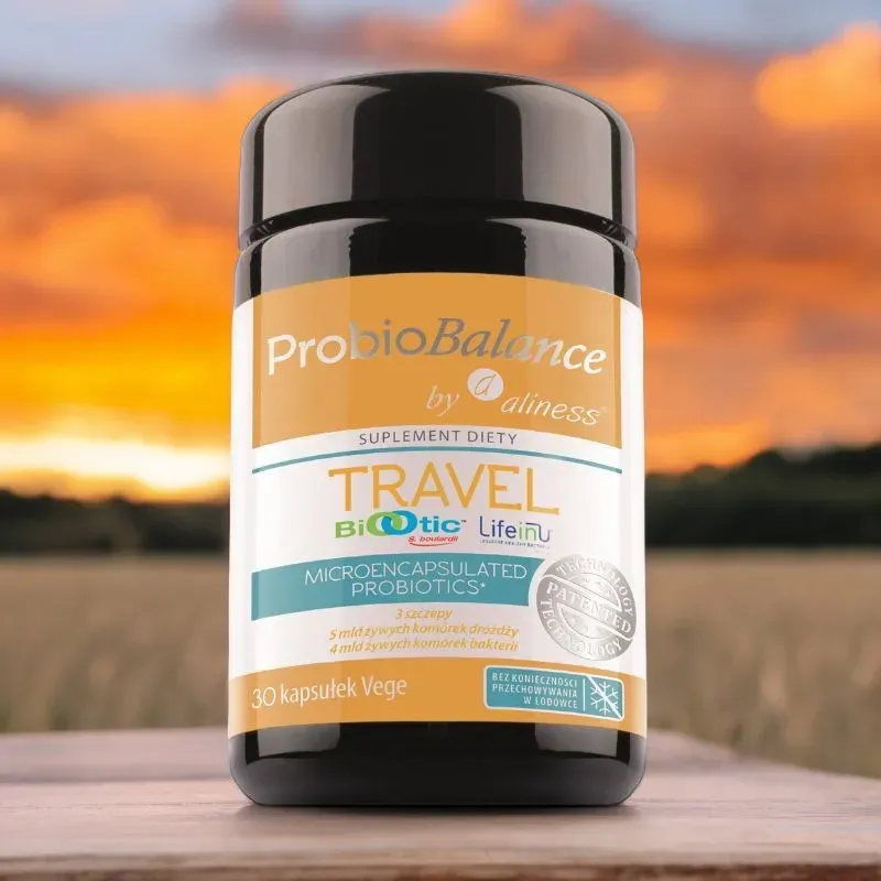 Aliness ProbioBALANCE TRAVEL  - Suplement Diety dla Podróżujących