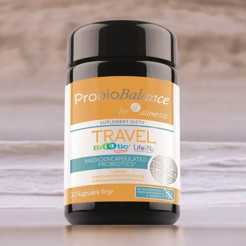 Aliness ProbioBALANCE TRAVEL  - Suplement Diety dla Podróżujących