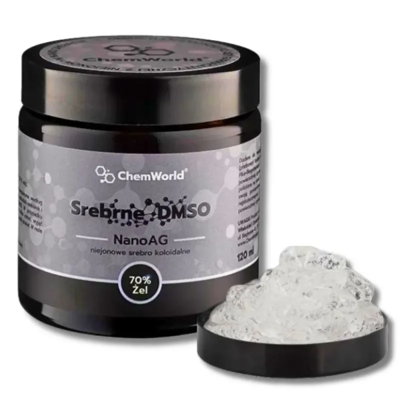 Żel Srebrne DMSO 70% - Odczynnik Chemiczny Wysokiej Jakości