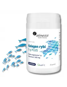 Kolagen Rybi 5 g PLUS Siarka OptiMSM i - Wsparcie Dla Skóry i Stawów