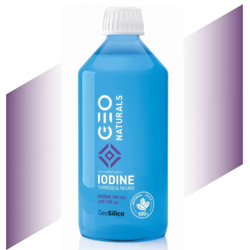 Silica Iodine – Krzem i Jod dla Zdrowej Tarczycy i Energii | GeoSilica