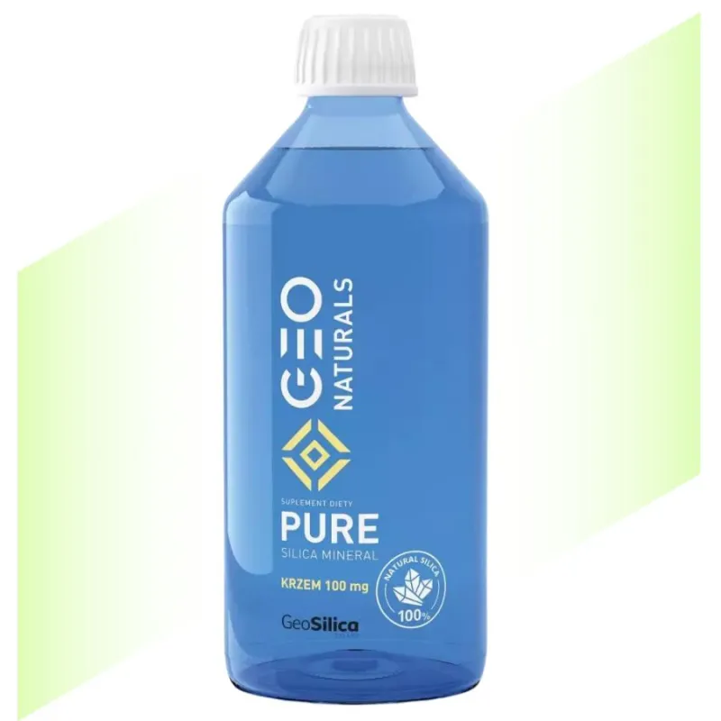 Silica Pure Krzem w Płynie 100 mg – Wsparcie dla Kości, Skóry i Włosów