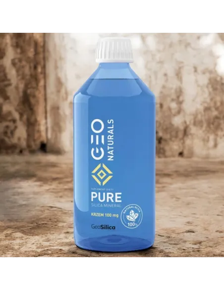 Silica Pure Krzem w Płynie 100 mg – Wsparcie dla Kości, Skóry i Włosów