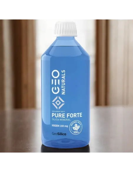 Silica Pure Forte – Krzem 200 mg dla Mocnych Kości i Skóry | GeoSilica