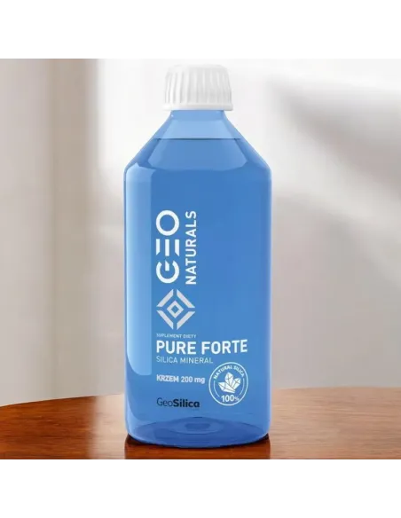 Silica Pure Forte – Krzem 200 mg dla Mocnych Kości i Skóry | GeoSilica