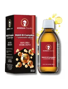 Maxi B Complex Cynamonowiec Cejloński 250 ml – Witaminy B dla Zdrowia