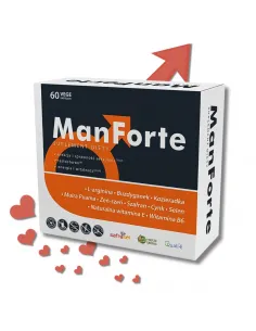 ManForte  - Suplement na Witalność, Testosteron i Zdrowie Prostaty