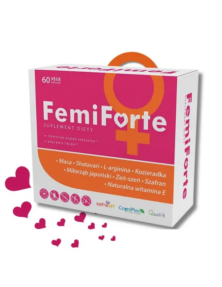 FemiForte dla Kobiet - Witalność, Równowaga Hormonalna i Odporność