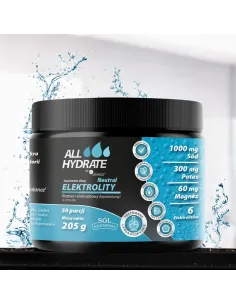 ALLHydrate Elektrolity Neutral - Nawodnienie i Równowaga Bez Cukru 2