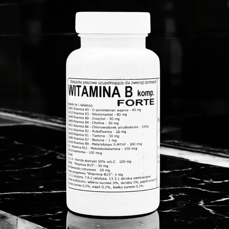 Podkowa Witamina B Kompleks Forte - 75 Tabletek z Grupy B!