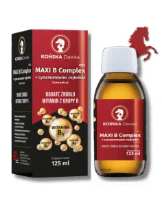 Maxi B Complex + Cynamonowiec Cejloński 125 ml – Wsparcie dla Zwierząt