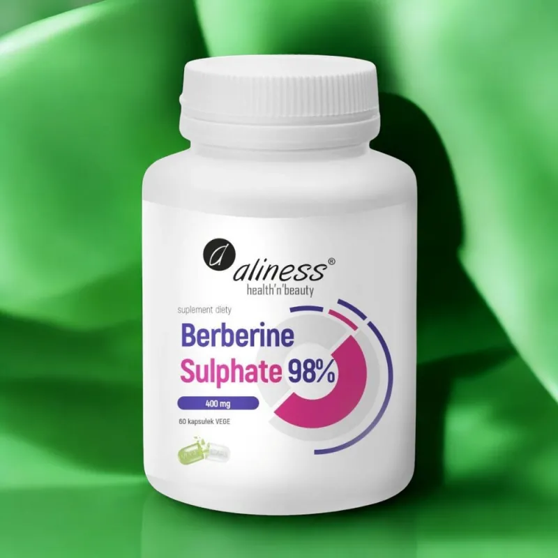 Berberyna Sulphate 99% od Aliness - Naturalne Wsparcie Metabolizmu