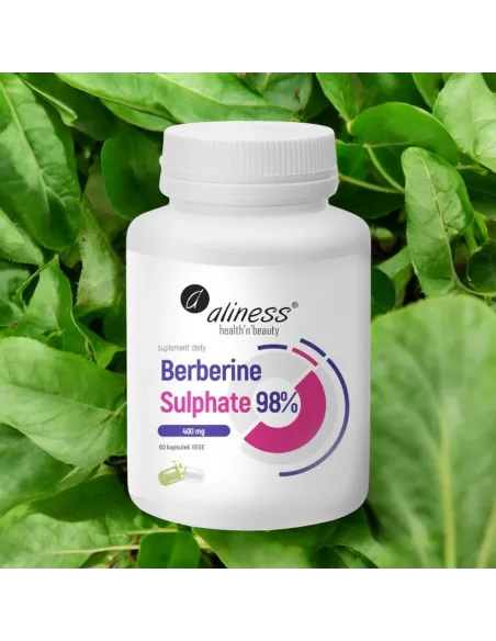 Berberyna Sulphate 99% od Aliness - Naturalne Wsparcie Metabolizmu