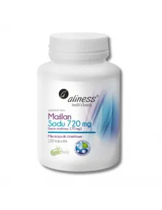 Maslan sodu 720 mg od Aliness - 100 kaps. vege