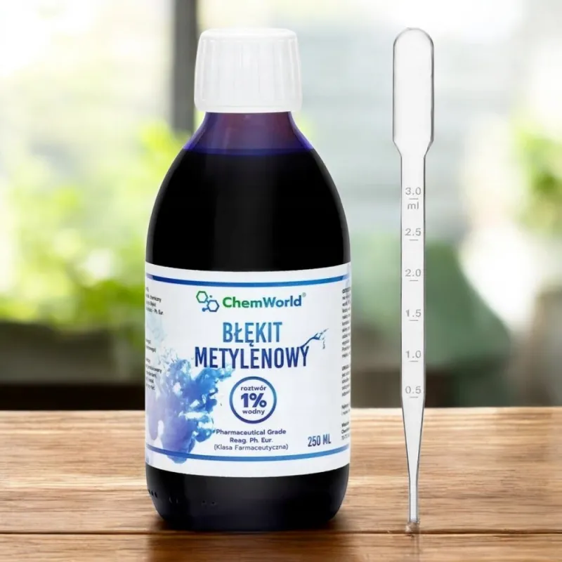 Błękit Metylenowy 1% Ph. Eur. – Roztwór Laboratoryjny | ChemWorld
