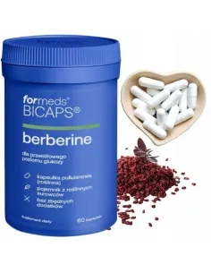 BICAPS® Berberine 450mg - Naturalne Wsparcie, Formeds, 60 kapsułek