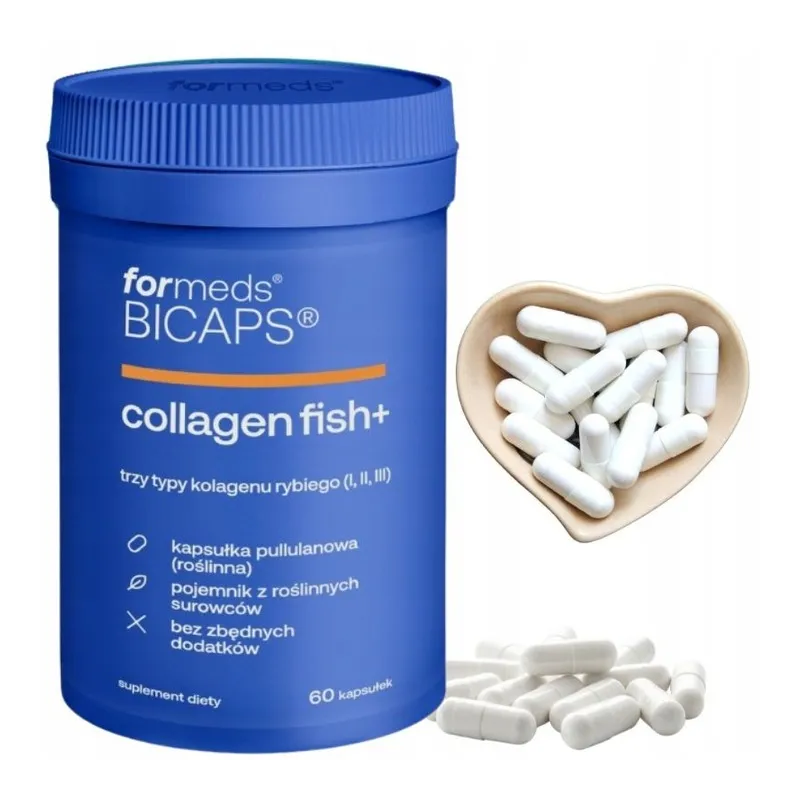 FORMEDS BICAPS® COLLAGEN FISH+ | Kolagen Rybi | Sklep Zdrowia