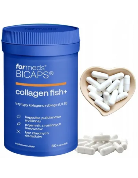 FORMEDS BICAPS® COLLAGEN FISH+ | Kolagen Rybi | Sklep Zdrowia