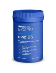 BICAPS Mag B6 Cytrynian Magnezu od ForMeds - Naturalne wsparcie!