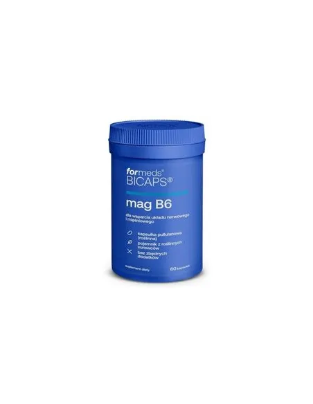 BICAPS Mag B6 Cytrynian Magnezu od ForMeds - Naturalne wsparcie!