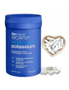 Formeds BICAPS Potassium: Dopełnienie Diety w Potas | 60 Kapsułek