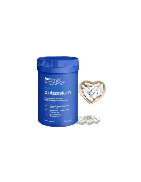 Formeds BICAPS Potassium: Dopełnienie Diety w Potas | 60 Kapsułek